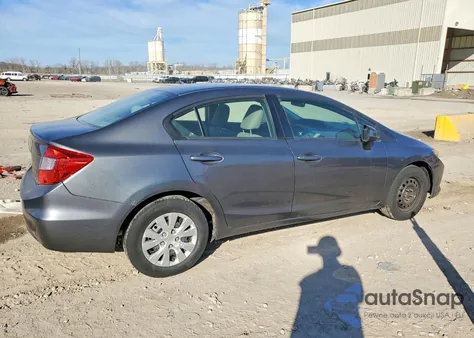 2012 Honda Civic Lx from USA, damaged, VIN 19XFB2F57CE016310